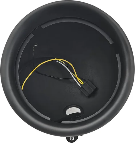 Miniatura 7 de FATECIM Faro delantero redondo de 7" para motocicleta con carcasa de cubo y visera 7 pulgadas, cubierta protectora LED para faro con carcasa de faro