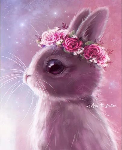 Miniatura 21 de DIAMOND ART CLUB Making Friends - Kit de pintura de diamantes de gatito, manualidades divertidas para adultos, lienzo de arte redondo de diamante