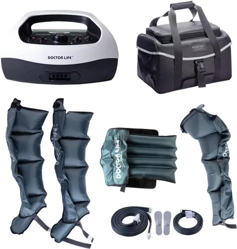 Miniatura 9 de Doctor Life (Aprobado por FSA HSA) Masajeador de piernas de compresión de aire secuencial: Dispositivo, Botas de recuperación de pies y piernas
