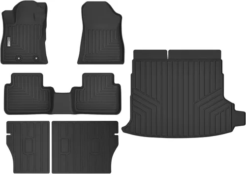 Miniatura 10 de Alfombrillas compatibles con Subaru Crosstrek 2018-2023 / Subaru Impreza 2017-2023, forro de piso de TPE para todo tipo de clima, antideslizante