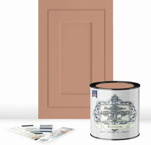 Miniatura 179 de Pintura TODO EN UNO, Abbey (gris cálido), Muestra de 8oz - Pintura duradera para gabinetes y muebles. Imprimación y capa superior incorporadas,