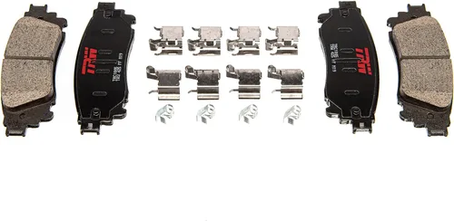 Miniatura 5 de TRW Pro TRC0502 Juego de pastillas de freno de disco para Toyota Land Cruiser 1991-1997, frontal y otras aplicaciones