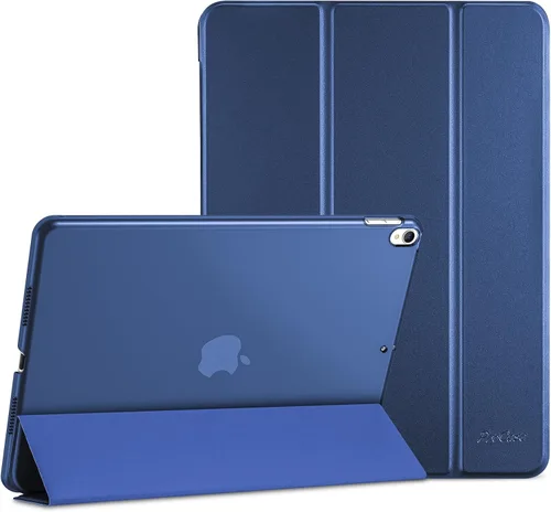 Miniatura 10 de ProCase Funda Inteligente para iPad Air de 10,5" 3ª Generación 2019 / iPad Pro 2017, Funda Delgada con Soporte con Parte Trasera Translúcida Negro