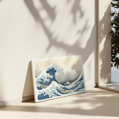 Miniatura 5 de Poster Master Lienzo The Great Wave – Impresión náutica retro – Arte japonés – Regalo para artista, amigo – Arte ilustrado – Decoración