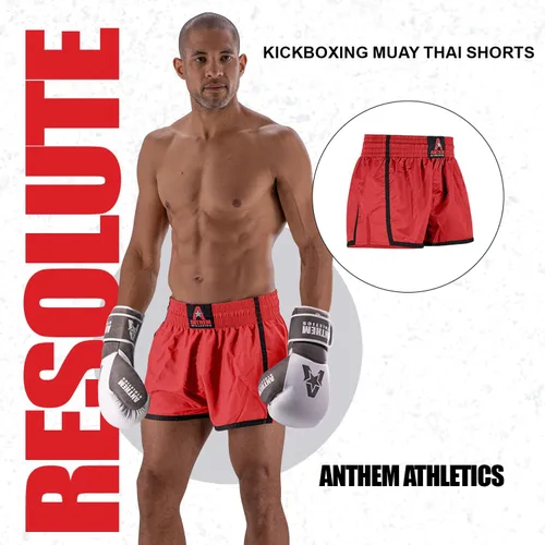 Miniatura 63 de Anthem Athletics Pantalones cortos de Muay Thai para hombre, pantalones cortos de Muay Thai para mujer - Kickboxing Short Boxing Trunks 5050 Classic