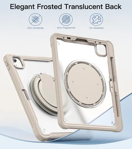 Miniatura 4 de BATYUE Funda para iPad Air de 11 pulgadas M3/M2 (2025/2024), Air 5th/4th 10.9 pulgadas (2022/2020), Pro 11" 4th/3rd/2nd/1st, funda a prueba
