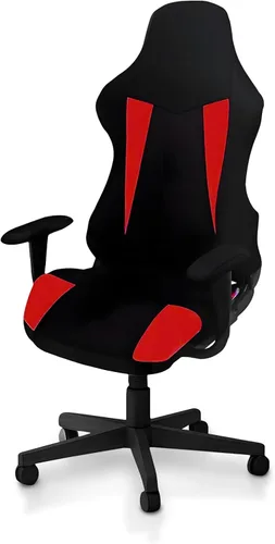Miniatura 9 de Fundas para Sillas Gaming Solamente, Elásticas Suaves Gruesas de Malla Transpirable Resistentes a Rayones Funda de Asiento para Silla Gaming con 2