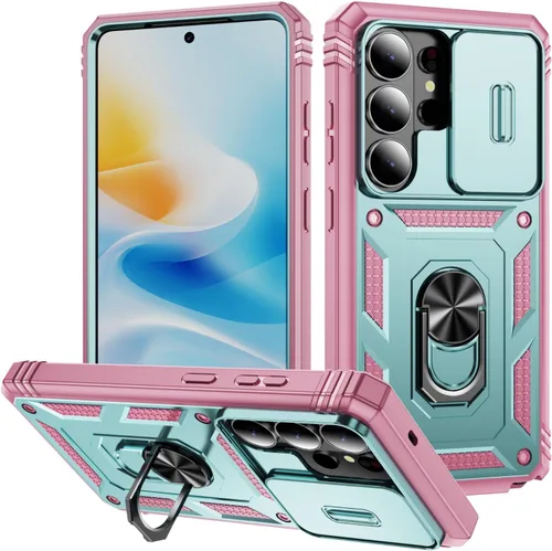 Miniatura 15 de Funda para Galaxy S22 Ultra, a prueba de golpes, resistente a los impactos con lente deslizante Funda protectora para Samsung Galaxy S22 Ultra 4G/5G