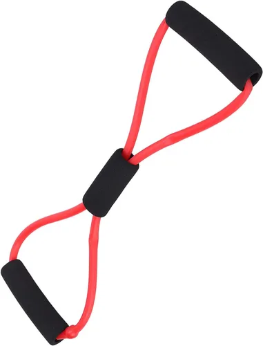 Miniatura 7 de Banda de ejercicio corporal Banda elástica de entrenamiento para fitness en casa espuma TPE (rojo)