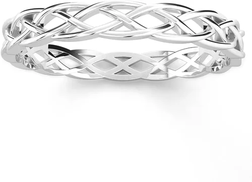 Miniatura 2 de Anillo de plata esterlina 925 con nudo celta
