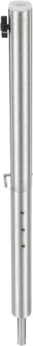 Attwood Lock'N-Pin SP-2244-ADJ - Poste de pasador de ¾ pulgadas para asientos de barco, manualmente ajustable de 25 a 31 pulgadas, aluminio