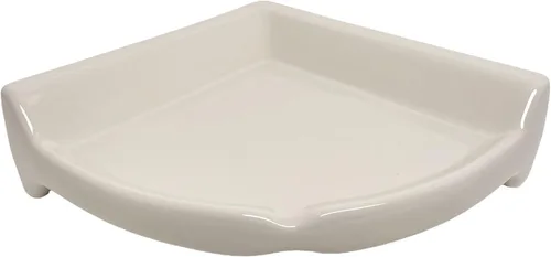 Tenedos Accesorio de baño de cerámica esmaltada con almendra de hueso (ducha de esquina de gran tamaño)-no apto para instalación en superficie