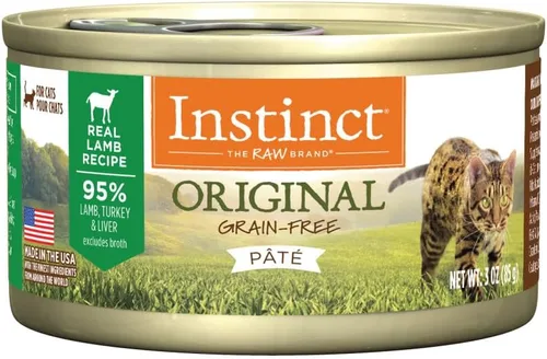 Miniatura 16 de Instinct Original - Receta de pollo real sin granos, comida natural enlatada húmeda para gatos, 5.5 onzas (paquete de 12)