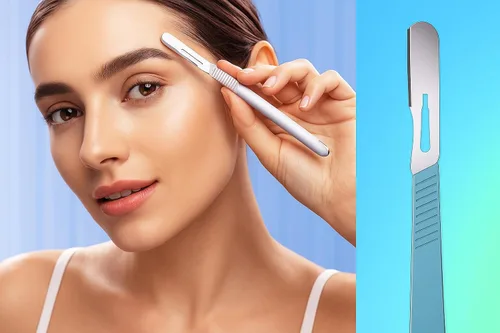 Miniatura 8 de DermaTwist 14R Dermaplane Razor for Women Face –Sterile Dermaplane Scalpels Facial Razors for Women Face Dermaplaning Professional Face Shaver