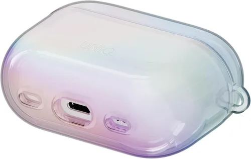 Miniatura 3 de UNIQ IRIDESCIA Airpods Pro 2 Funda transparente de cuarzo Holo (cuarzo holo)