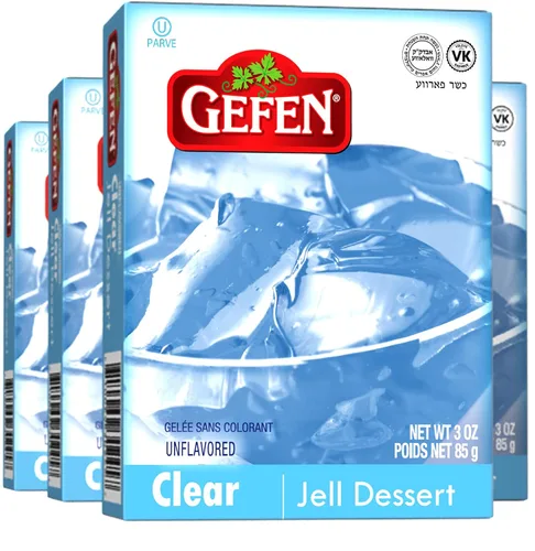 Miniatura 3 de Gefen Gelatina transparente sin sabor, 3 oz (1 paquete)