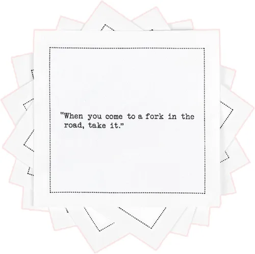 Miniatura 26 de Five Star Funny Dog Quotes Servilletas de cóctel de algodón blanco 50 servilletas de bebidas desechables de lujo con citas ingeniosas de perros