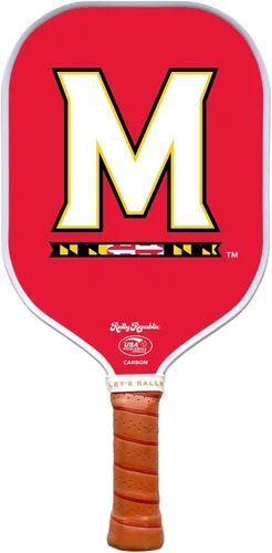Miniatura 77 de Raqueta de pickleball colegial oficialmente licenciada - Raqueta aprobada por la Asociación de Pickleball de EE. UU. - Núcleo de nido de abeja Texas
