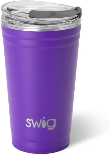 Miniatura 8 de Swig Life - Vaso aislante de 22 onzas, vaso de viaje para café con tapa, taza de viaje para café apta para portavasos, acero inoxidable (Aqua)