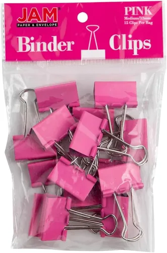 Miniatura 48 de Broches aprietapapeles JAM Paper®, Blanco