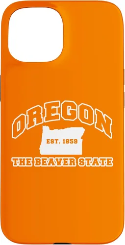 Miniatura 6 de iPhone 16 Oregon Souvenir Vacation Est 1859 The Beaver State Adults Case