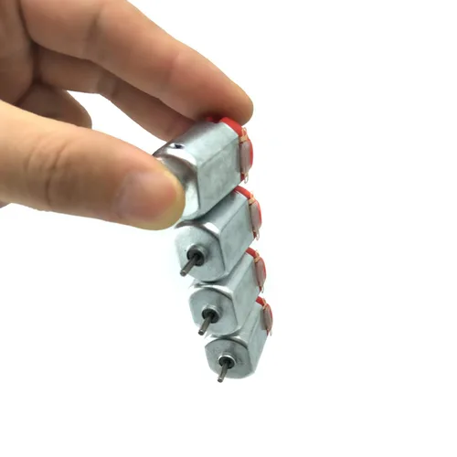 Miniatura 7 de EUDAX Juego de 6 motores de corriente continua, mini motor eléctrico para pasatiempos de 3V -12V 25000 RPM, fuerte magnético con hélice de eje, 2