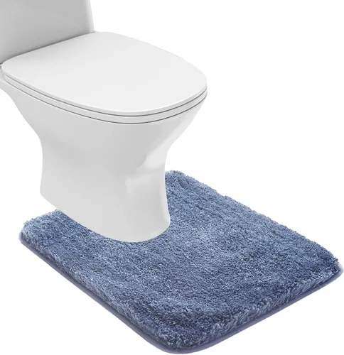 Miniatura 70 de Suchtale - Alfombra de baño antideslizante, tapete de baño de microfibra suave, absorbente de agua, peluda, lavable a máquina, para regadera, 16 x