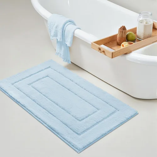 Miniatura 47 de GRANNY SAYS Alfombra de baño negra, alfombras de baño antideslizantes para baño, súper suaves y absorbentes de agua, alfombras de baño de Negro