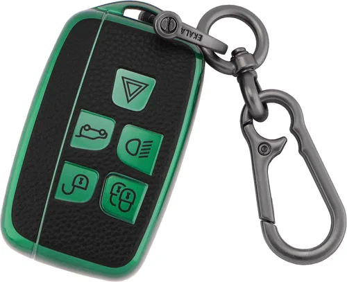 Miniatura 7 de EKALA Funda para Llavero de TPU Suave de Protección Completa con Keychain, Azul, Azul