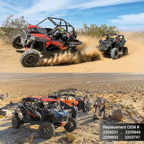 Miniatura 6 de Pastillas de freno para Polaris RZR PRO XP/XP4 2020-2024, 2016-2021 Polaris RZR XP Turbo/XP 4 Turbo, 2018-2021 RZR XP Turbo S, Reemplaza # 2206231