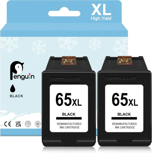 Miniatura 8 de Penguin Cartucho de tinta negro 65XL para HP65 Cartucho de tinta para HP Envy 5055 Tinta 5052 3755 3772 3752 3720 2600 2622 2652 2655 2675 2680 2630