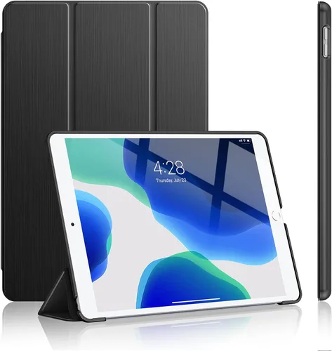 Miniatura 17 de Soke Funda para iPad de 9ª/8ª/7ª generación 2021/2020/2019, [soporte tríptico delgado + activación/suspensión automática], cubierta trasera