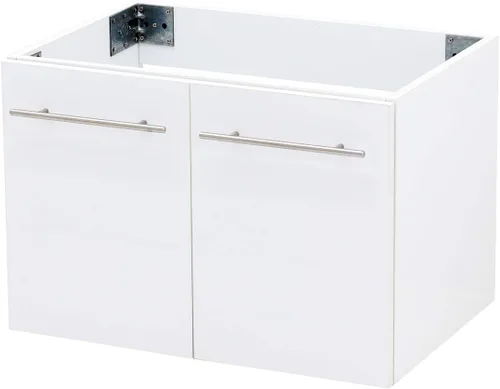 Miniatura 3 de Juego de lavabo flotante para montaje en pared, tocador de textura blanca en relieve, fregadero de cerámica para encimera de piedra plana blanca, 30