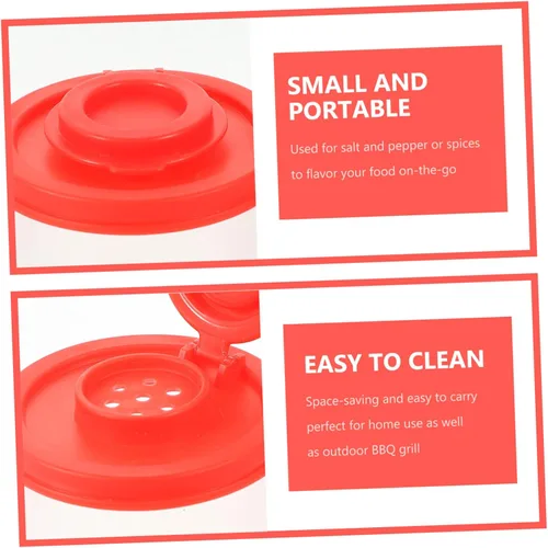 Miniatura 5 de UPKOCH 2pcs Mini Spice Jar Xiaoxiang Pp Viaje Botella