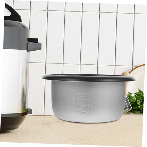 Miniatura 4 de Olla de repuesto para olla de arroz, olla interior resistente, revestimiento antiadherente, gran capacidad, adecuada para cocinas de cuco