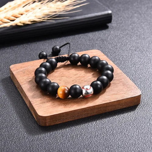 Miniatura 2 de IKIATY Pulsera de fútbol, béisbol, baloncesto, fútbol, regalos para adolescentes, niños, jugadores, hijos, nietos, sobrinos, amigos, hermano