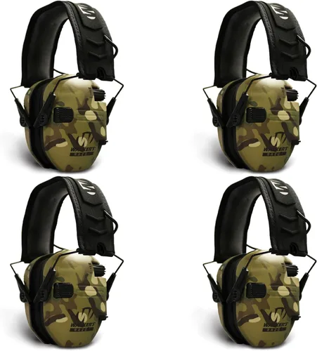 Walker's Razor Slim Shooter Electronic Hunting Orejeras de protección auditiva plegables