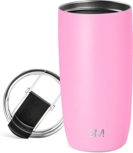 Miniatura 61 de Simple Modern Taza de Café de Viaje Tumbler con Tapa Abatible Reutilizable Aislada de Acero Inoxidable Cold Brew Taza de Café Helado Termo