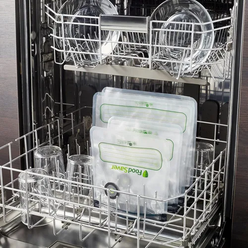 Miniatura 6 de FoodSaver® Bolsas reutilizables con cremallera al vacío de un galón