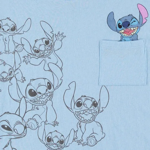 Miniatura 3 de Disney Camisa Lilo and Stitch para mujer, camiseta corta clásica Lilo and Stitch Lilo and Stitch