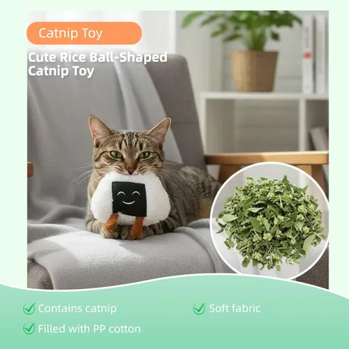 Miniatura 4 de Juego de 5 juguetes de hierba gatera para gatos de interior, juguetes interactivos para gatitos con hierba gatera y varitas plateadas, juguetes