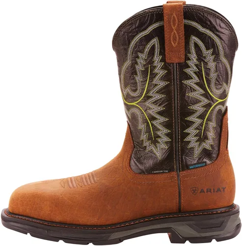 Miniatura 3 de ARIAT Workhog Xt - Botas de trabajo para hombre (puntera cuadrada, impermeables, puntera de carbono)