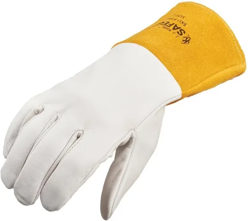 Miniatura 3 de J. J. Keller SAFEGEAR Guantes de trabajo de cuero de vaquero para soldadura TIG - 2 pares