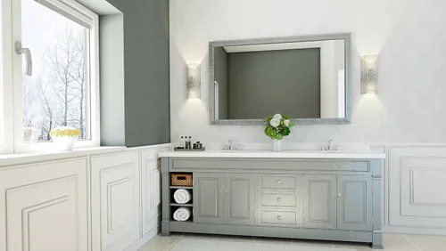 Miniatura 6 de Brilliance - Aplique de pared con 1 luz, acabado cromado con pantalla de vidrio de hielo brillante