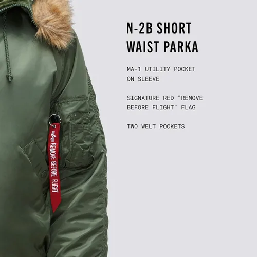 Miniatura 3 de Chamarra de bombero Alpha Industries N-2B para hombre