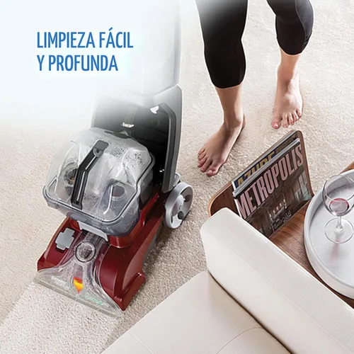Miniatura 4 de Hoover PowerScrub Deluxe - Máquina limpiadora de alfombras y tapicería, máquina de champú para limpieza profunda con herramientas multiusos