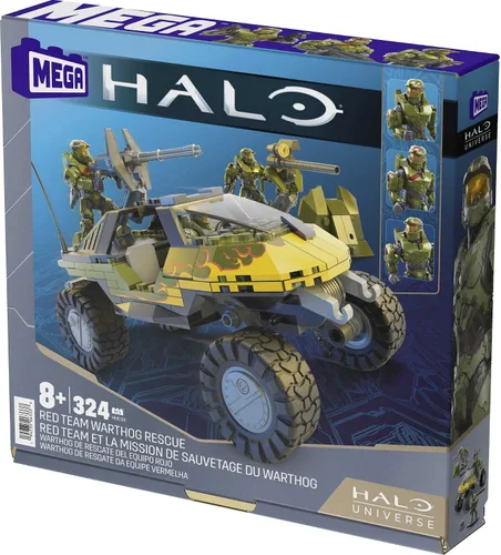 Miniatura 6 de Mega Halo Equipo Rojo Jabalí de Rescate 324 Piezas