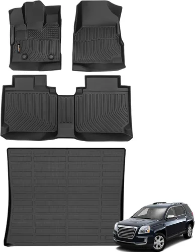Miniatura 61 de Alfombrillas de TPE para Toyota Highlander 2014-2019 7 y 8 asientos, protección para todo tipo de clima, forros de piso de automóvil resistentes