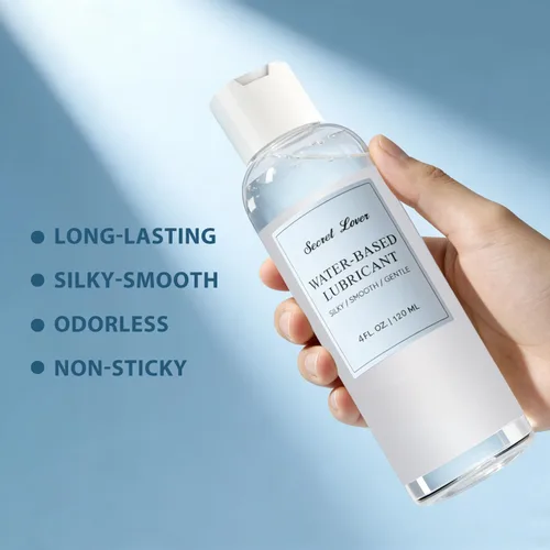 Miniatura 2 de Secret Lover Lubricante personal a base de agua, lubricante portátil suave y sedoso de larga duración para mujeres, hombres y parejas, ingredientes