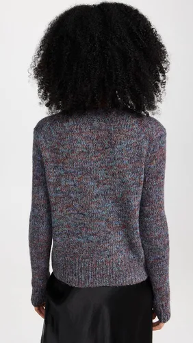 Miniatura 3 de Vince Mujer Multicolor Marl Crew Nk